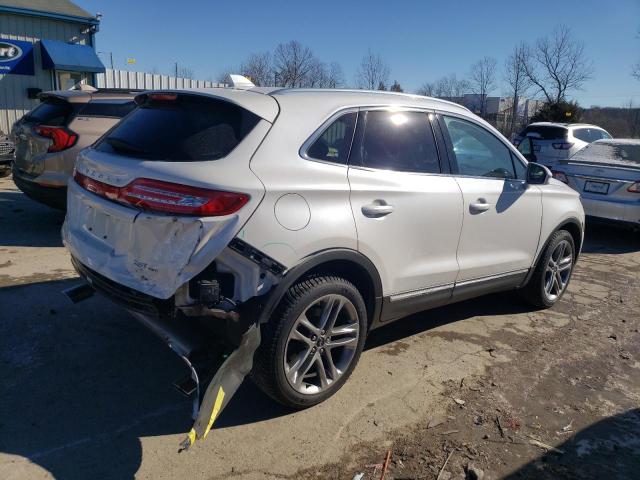 5LMTJ3DH2HUL70469 - 2017 LINCOLN MKC RESERVE WHITE photo 3