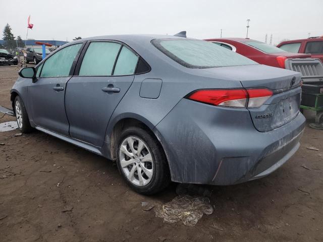 5YFEPMAE5NP344665 - 2022 TOYOTA COROLLA LE GRAY photo 2