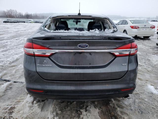 3FA6P0H72JR236759 - 2018 FORD FUSION SE GRAY photo 6