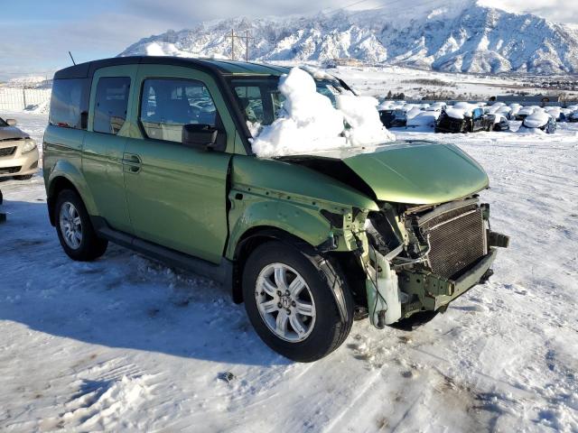 5J6YH28727L010458 - 2007 HONDA ELEMENT EX GREEN photo 4