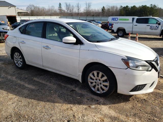 3N1AB7AP9GY270656 - 2016 NISSAN SENTRA S WHITE photo 4