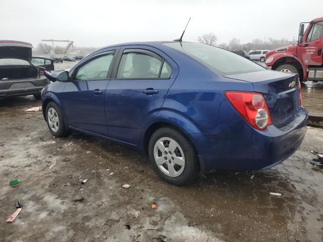 1G1JA5SH6D4240145 - 2013 CHEVROLET SONIC LS BLUE photo 2