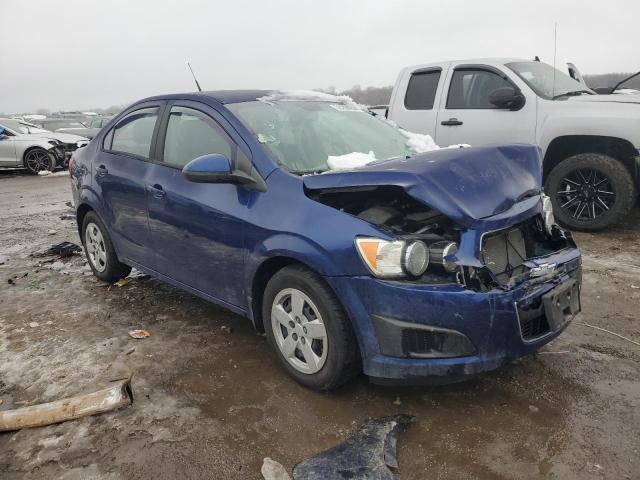 1G1JA5SH6D4240145 - 2013 CHEVROLET SONIC LS BLUE photo 4