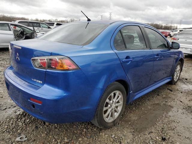 JA32U2FU2AU019595 - 2010 MITSUBISHI LANCER ES/ES SPORT BLUE photo 3