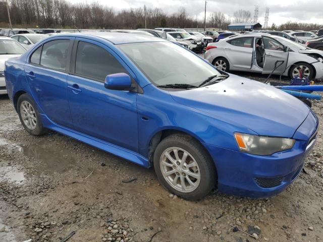 JA32U2FU2AU019595 - 2010 MITSUBISHI LANCER ES/ES SPORT BLUE photo 4