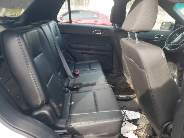 1FM5K8AR6GGA97598 - 2016 FORD EXPLORER POLICE INTERCEPTOR თეთრი ფოტო 10