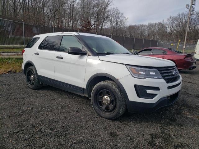 1FM5K8AR6GGA97598 - 2016 FORD EXPLORER POLICE INTERCEPTOR WHITE photo 4