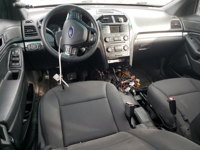 1FM5K8AR6GGA97598 - 2016 FORD EXPLORER POLICE INTERCEPTOR თეთრი ფოტო 8