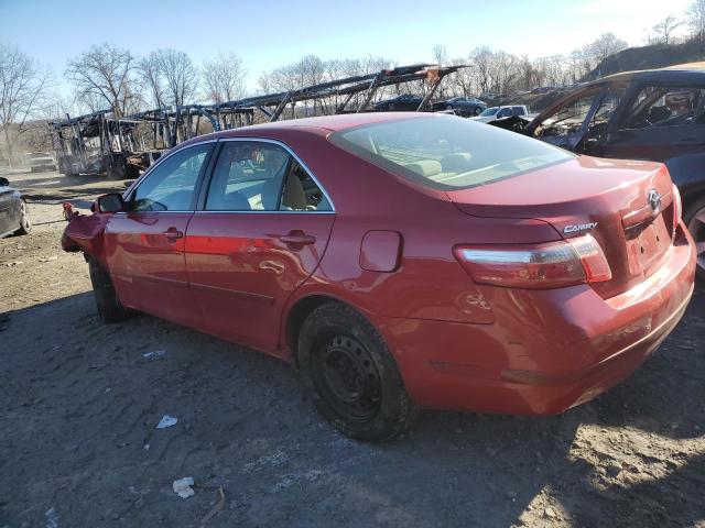 4T1BE46K07U163949 - 2007 TOYOTA CAMRY CE RED photo 2