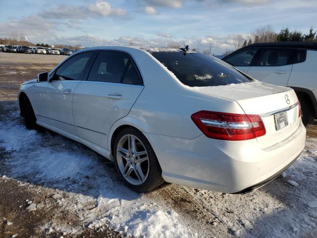 WDDHF8JB5DA767557 - 2013 MERCEDES-BENZ E 350 4MATIC WHITE photo 2