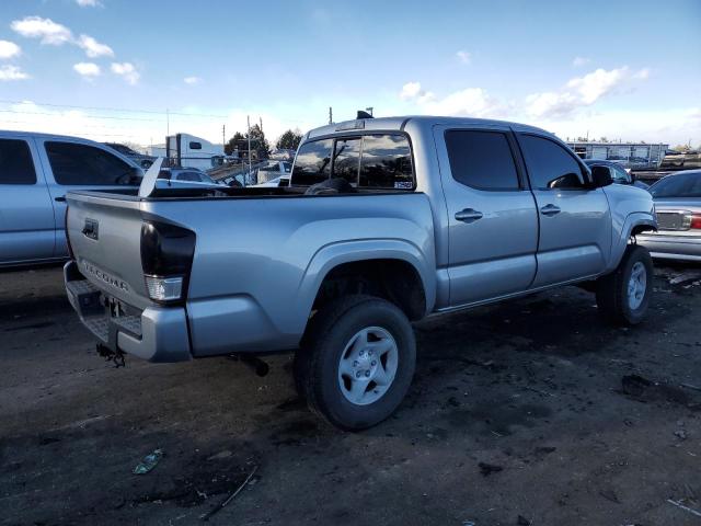 5TFCZ5ANXHX102855 - 2017 TOYOTA TACOMA DOUBLE CAB SILVER photo 3