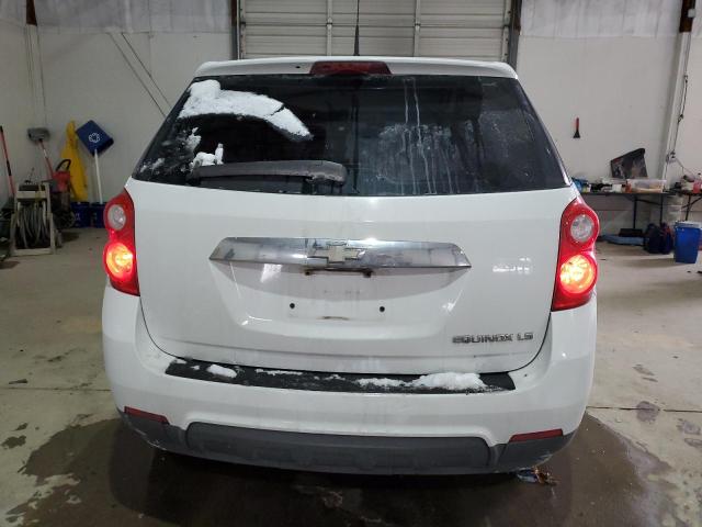 2CNALBEW6A6327592 - 2010 CHEVROLET EQUINOX LS WHITE photo 6