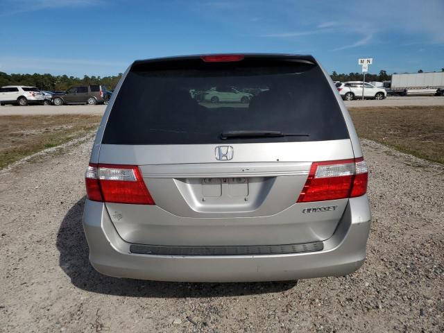 5FNRL38255B131861 - 2005 HONDA ODYSSEY LX SILVER photo 6