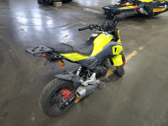 MLHJC6118H5207429 - 2017 HONDA GROM 125 YELLOW photo 4