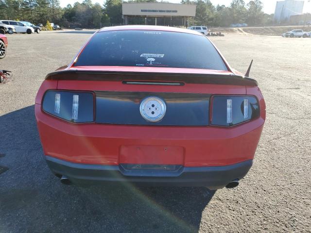 1ZVBP8AN7A5134373 - 2010 FORD MUSTANG RED photo 6