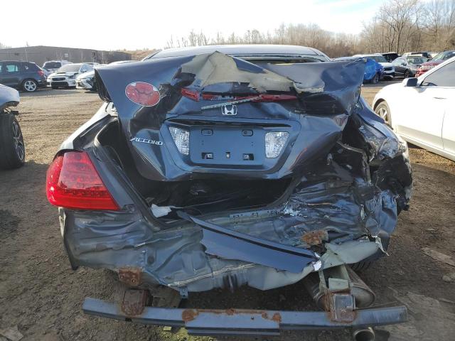 1HGCM56367A185189 - 2007 HONDA ACCORD SE BLUE photo 6