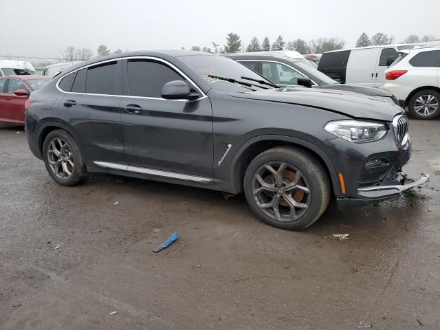 5UX2V1C05M9E55120 - 2021 BMW X4 XDRIVE30I BLACK photo 4