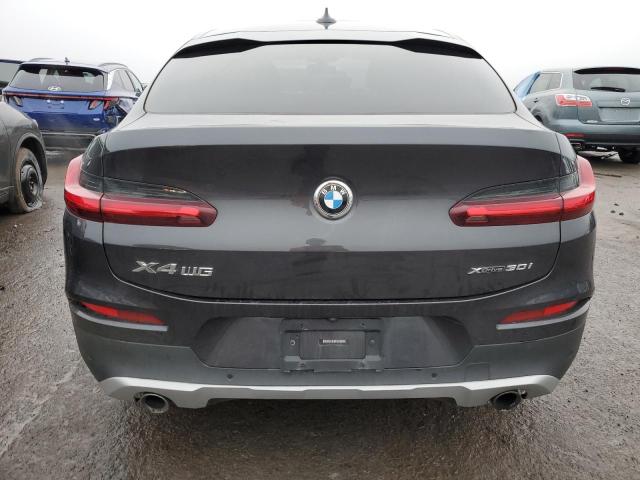 5UX2V1C05M9E55120 - 2021 BMW X4 XDRIVE30I BLACK photo 6