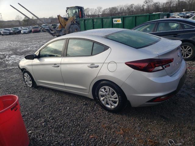 5NPD74LF6KH494911 - 2019 HYUNDAI ELANTRA SE SILVER photo 2