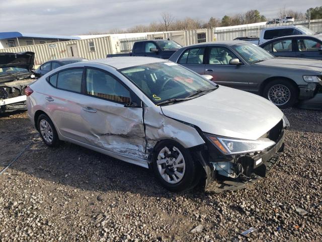 5NPD74LF6KH494911 - 2019 HYUNDAI ELANTRA SE SILVER photo 4