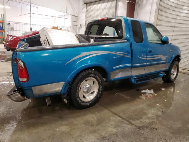 1FTRX18L1WNA26285 - 1998 FORD F150 BLUE photo 3