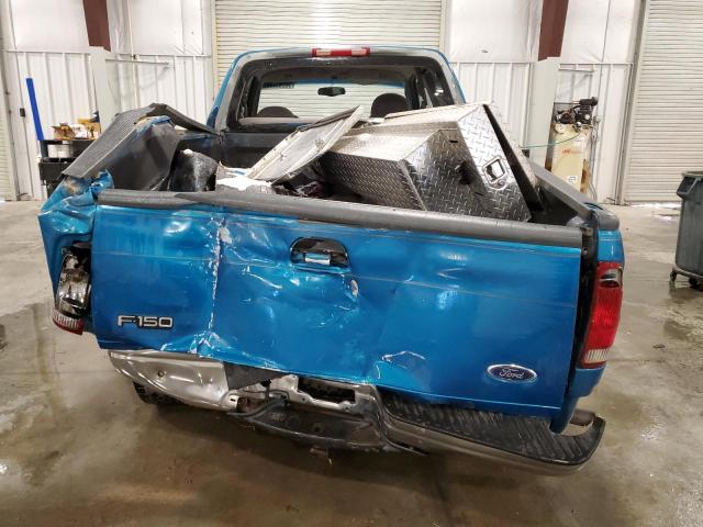 1FTRX18L1WNA26285 - 1998 FORD F150 BLUE photo 6