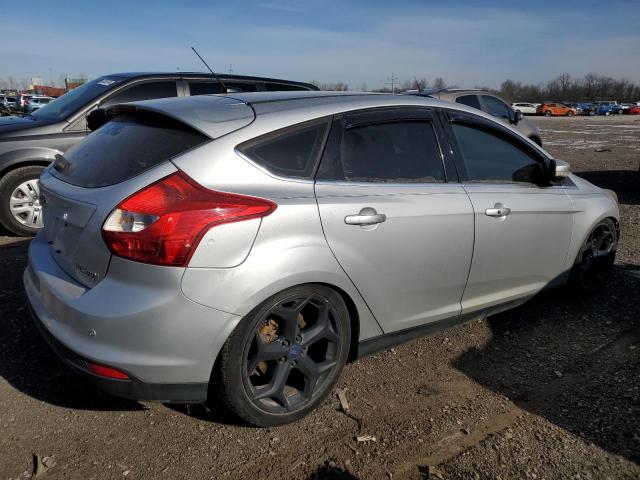 1FADP3N21EL129692 - 2014 FORD FOCUS TITANIUM SILVER photo 3