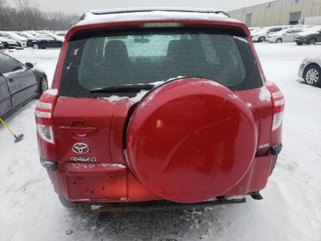 JTMJF4DV0C5054177 - 2012 TOYOTA RAV4 RED photo 6