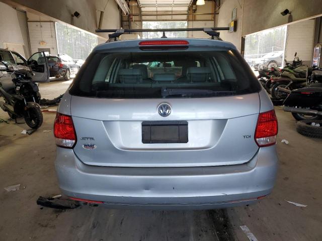 3VWTL71K89M337262 - 2009 VOLKSWAGEN JETTA TDI SILVER photo 6