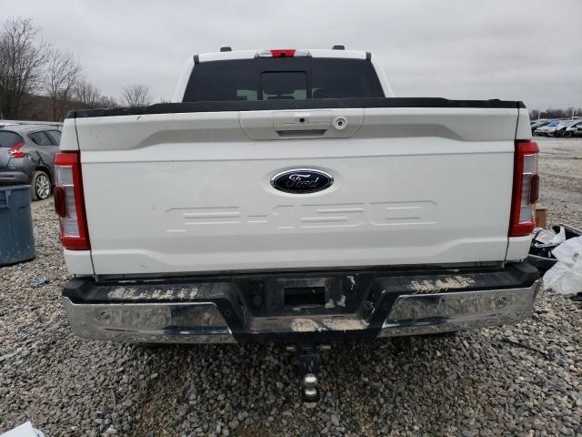 1FTFW1EDXNFA16415 - 2022 FORD F150 SUPERCREW WHITE photo 6