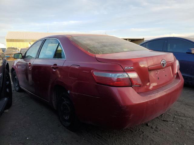 4T1BE46K07U124634 - 2007 TOYOTA CAMRY CE RED photo 2