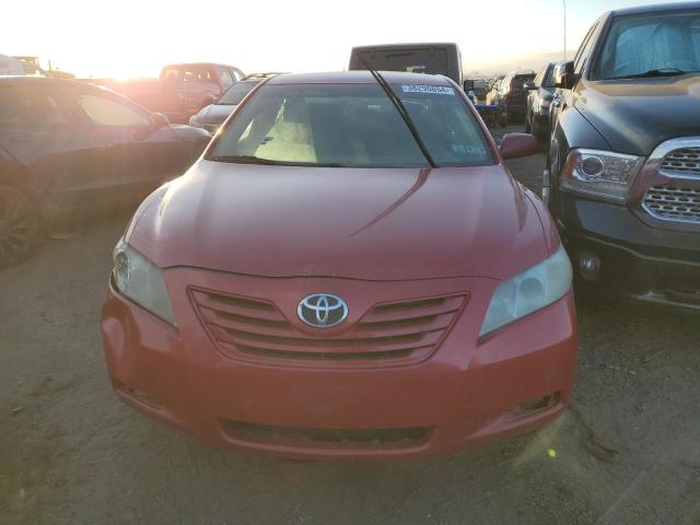 4T1BE46K07U124634 - 2007 TOYOTA CAMRY CE RED photo 5