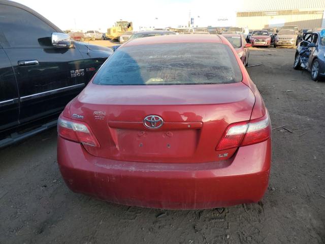 4T1BE46K07U124634 - 2007 TOYOTA CAMRY CE RED photo 6