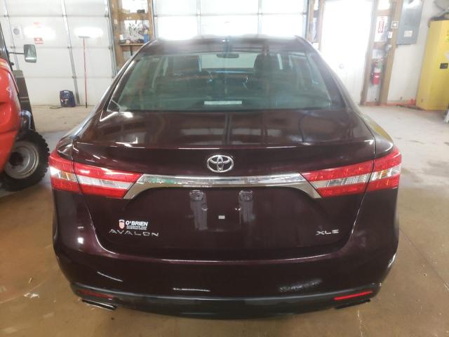 4T1BK1EB0DU015949 - 2013 TOYOTA AVALON BASE MAROON photo 6