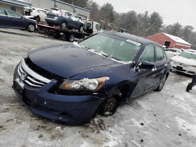 1HGCP3F83BA008258 - 2011 HONDA ACCORD EXL BLUE photo 1