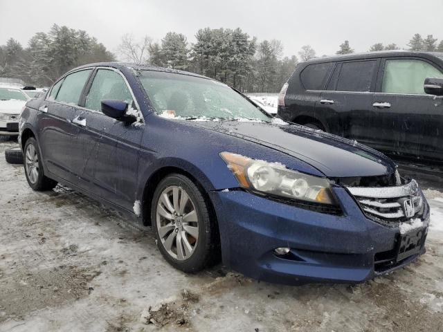 1HGCP3F83BA008258 - 2011 HONDA ACCORD EXL BLUE photo 4