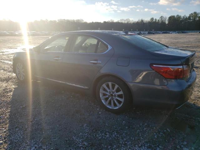 JTHCL5EF9C5014872 - 2012 LEXUS LS 460 GRAY photo 2