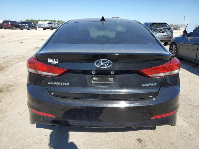 KMHD84LF5HU176365 - 2017 HYUNDAI ELANTRA SE BLACK photo 6