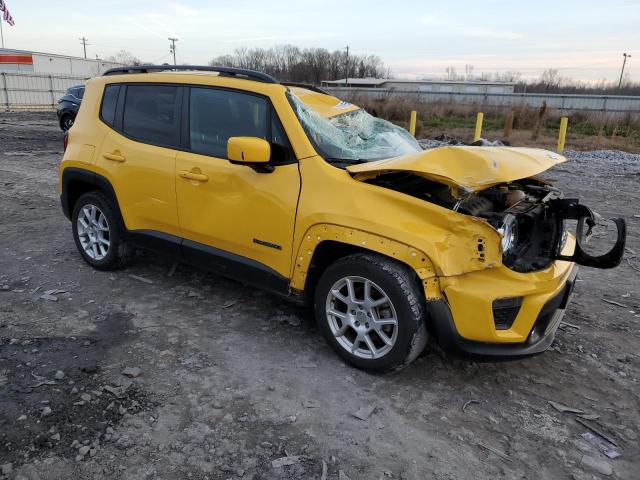 ZACNJABB2KPJ74508 - 2019 JEEP RENEGADE LATITUDE YELLOW photo 4