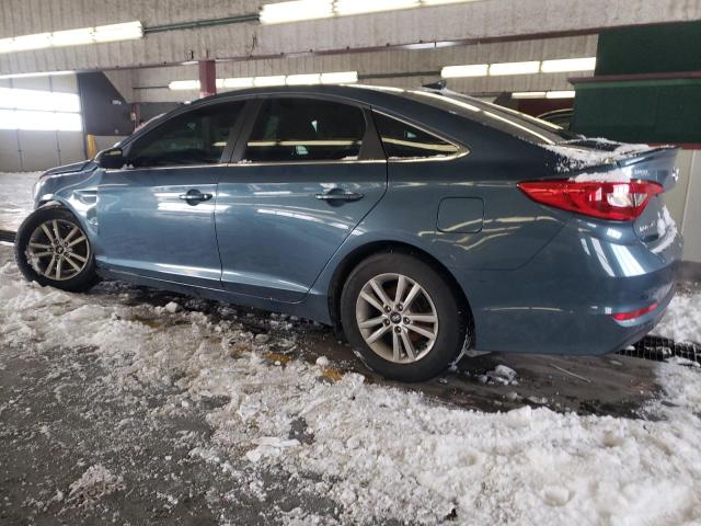 5NPE24AF8HH537112 - 2017 HYUNDAI SONATA SE BLUE photo 2