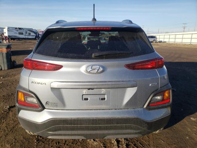 KM8K2CAA3MU689652 - 2021 HYUNDAI KONA SEL GRAY photo 6