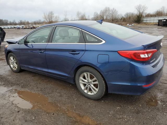 5NPE24AFXHH540335 - 2017 HYUNDAI SONATA SE BLUE photo 2