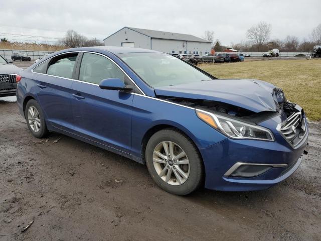 5NPE24AFXHH540335 - 2017 HYUNDAI SONATA SE BLUE photo 4