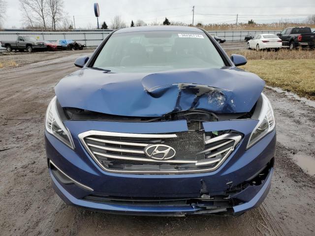 5NPE24AFXHH540335 - 2017 HYUNDAI SONATA SE BLUE photo 5