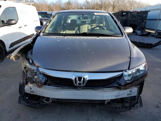 1HGFA16539L023592 - 2009 HONDA CIVIC LX GRAY photo 5