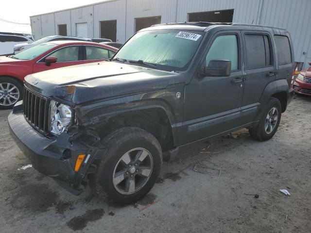 1J8GN28K28W229427 - 2008 JEEP LIBERTY SPORT BLACK photo 1