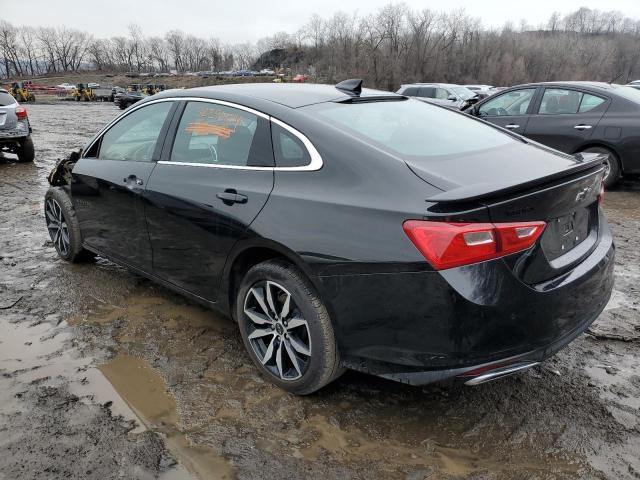 1G1ZG5ST7NF206100 - 2022 CHEVROLET MALIBU RS შავი ფოტო 2