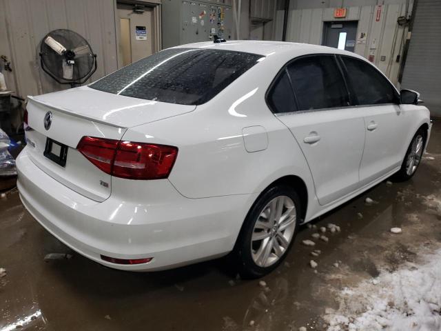 3VWL07AJ2FM307492 - 2015 VOLKSWAGEN JETTA SEL WHITE photo 3