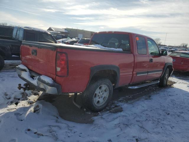 1GCEK19Z57Z205097 - 2007 CHEVROLET SILVERADO K1500 CLASSIC RED photo 3