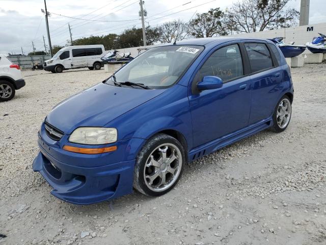 KL1TD62685B333216 - 2005 CHEVROLET AVEO BASE Mavi foto 1